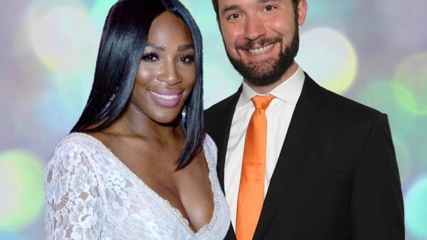 Serena Williams, Alexis Ohanian, and Baby Olympia